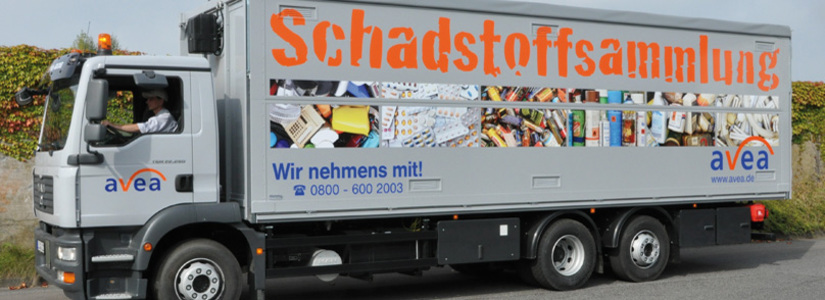 Standorte Schadstoffmobil
